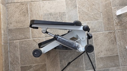 Bakaji step bianco con corde - step,