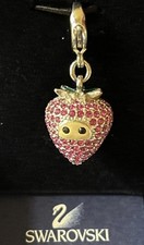 Charm Frutta Faccia Fragola Swarovski