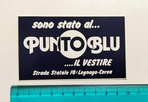 Adesivo punto blu - blu, legnano