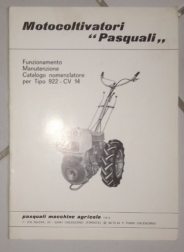 Pasquali motocoltivatori - pasquali,