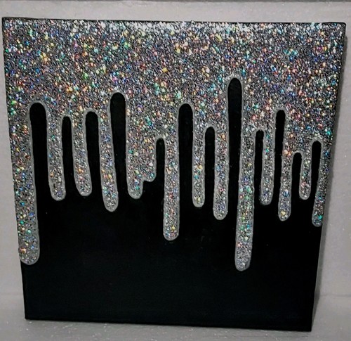 Quadro glow dark glitter - quadro,