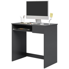 Scrivania per computer grigio - scrivania,