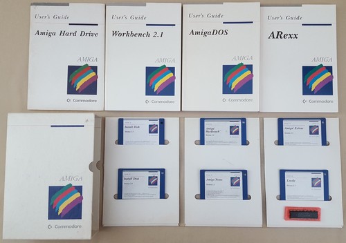 Amiga box manuali - amiga, os