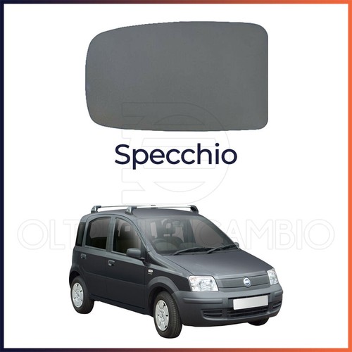 Vetro specchietto fiat panda - vetro,