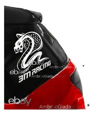 ADESIVO COBRA 3M RACING BIANCO