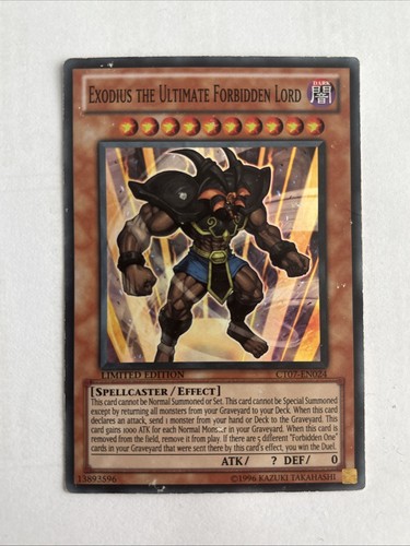 Yugioh exodius the ultimate - exodius,