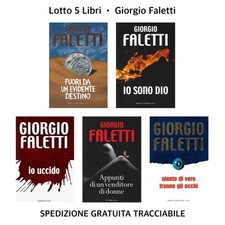 GIORGIO FALETTI • Lotto Di 5  Volumi / Libri • Da Collezione • ITA