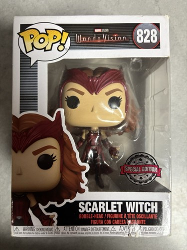 Funko pop marvel wanda vision - marvel,