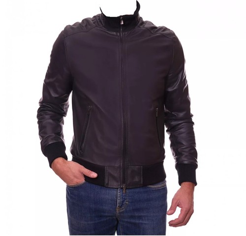 Giacca uomo vera pelle bomber - vera,