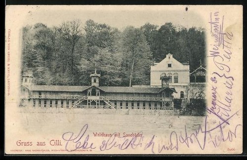 Cartolina cilli casa - cilli,,