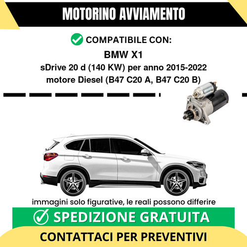 Motorino avviamento bmw - motorino,
