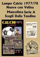 Lampo Calcio 1977/78 Nuove Scegli dall'elenco Menu a tendina Da 1 a 272