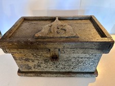 ANTICO BAULE CASSAPANCA IN