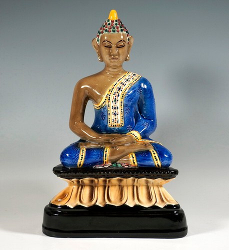 Goldscheider figura buddha - goldscheider,