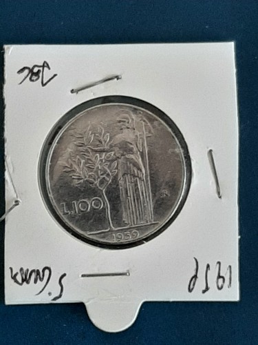 Moneta repubblica 100 lire - repubblica,