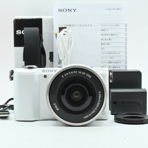 Ecc sony α5000 bianco - α5000, con