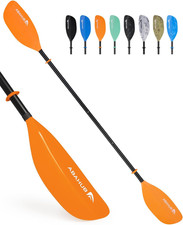 Pagaia Kayak 210 Cm a 230 Cm Regolabile Alluminio Doppia Remi Kayak Paddle Pagai