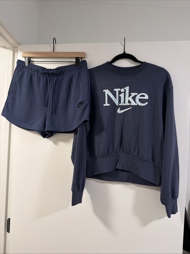 Set felpa pantaloncini nike - set,