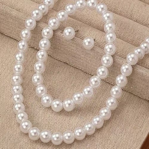 Set gioielli perle finte