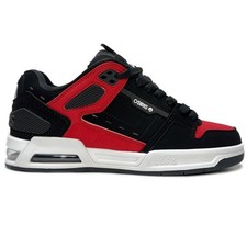 SCARPE OSIRIS PERIL NERO BIANCO ROSSO SCARPE DA GINNASTICA