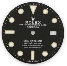 Quadrante Rolex Sea-Dweller Deepsea