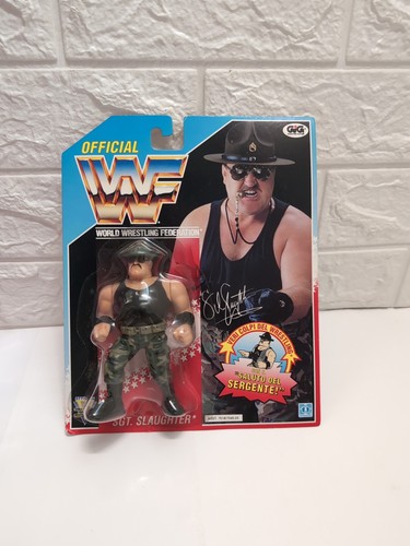 Wwf hasbro sgt slaughter - wwf,