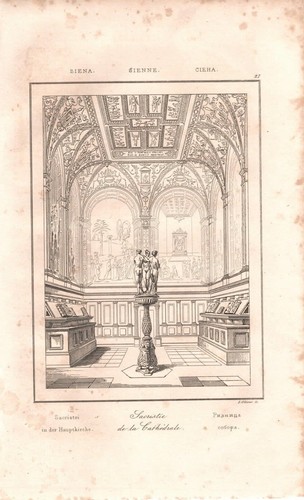 Siena sacrestia della - siena,