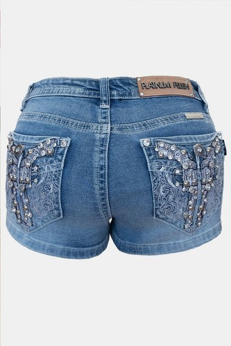 Pantaloncini donna denim