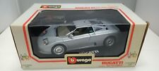 Bugatti EB 110 - 1991 SIlver Burago Bburago 1:18 Made in Italy 1/18