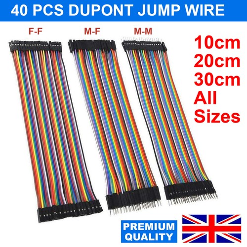 Dupont jump wire - m-f, m-m