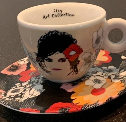 Tazzina illy art collection - art,