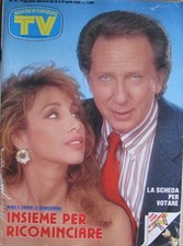 SORRISI 15 1986 Mike Bongiorno Peter Falk Don Johnson Sergio Endrigo Bongusto