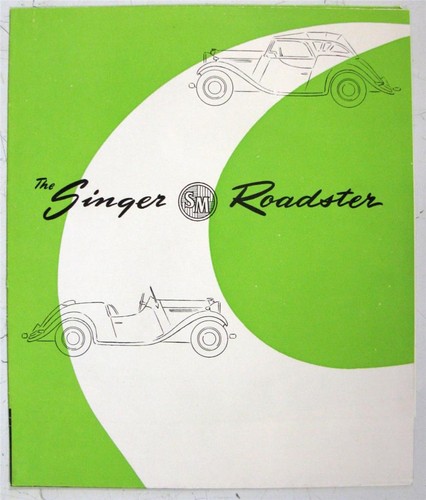 Brochure vendita auto singer - vendita,