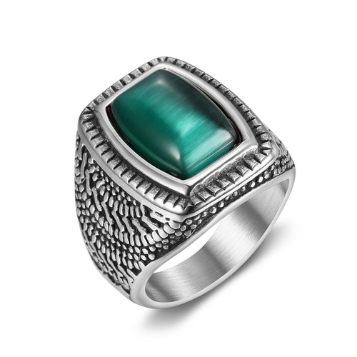 Anello uomo acciaio inox
