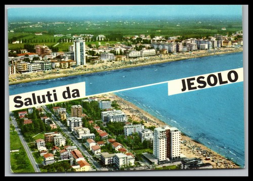 Cartolina lido jesolo - jesolo,