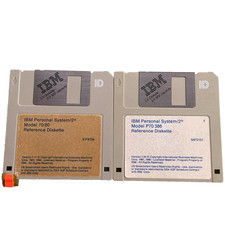 Software vintage IBM PS/2