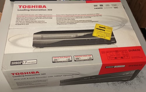 Factory sealed toshiba dvr630 - factory,