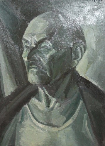 1974 dipinto olio - dipinto, europeo