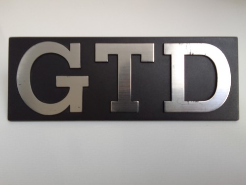 Golf gtd emblème - vw,