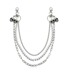Collana uomo donna - 💀, catena