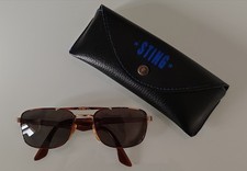 Occhiali da Sole Anni 80 Sting Con Custodia  Col 120 Vintage 