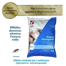 duracid ESCA INSETTICIDA  microgranuli PER FORMICHE 5 kg VEBI