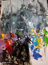 olio su tela 50 x 70 carnevale