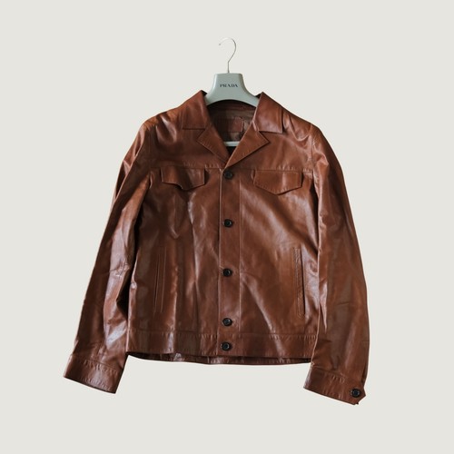 Prada giacca pelle - prada,