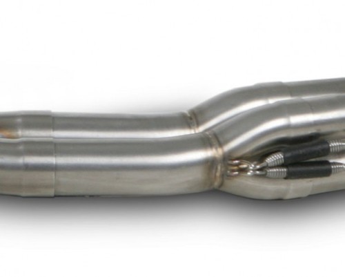 Collettore akrapovic acciaio - collettore,