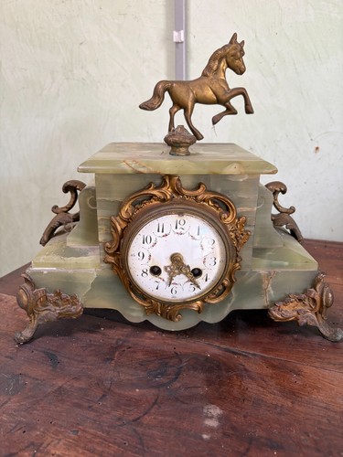 Antico orologio camino - antico,