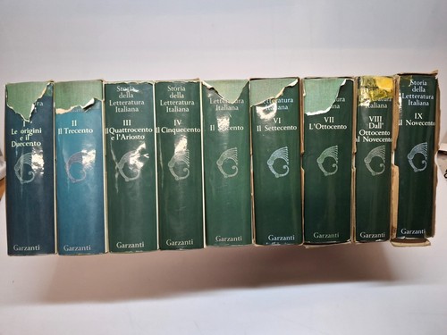 Storia letteratura italiana - storia,