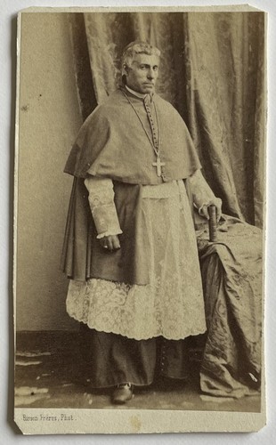 Cdv cardinale pio - cardinale, ix