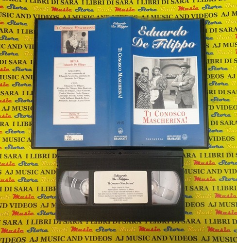 Vhs film conosco mascherina - ti,