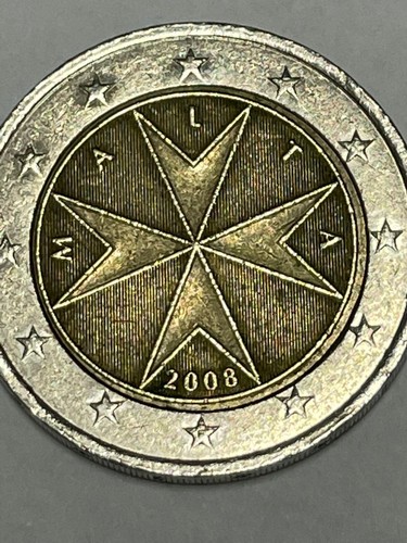 Moneta euro malta 2008 - moneta,